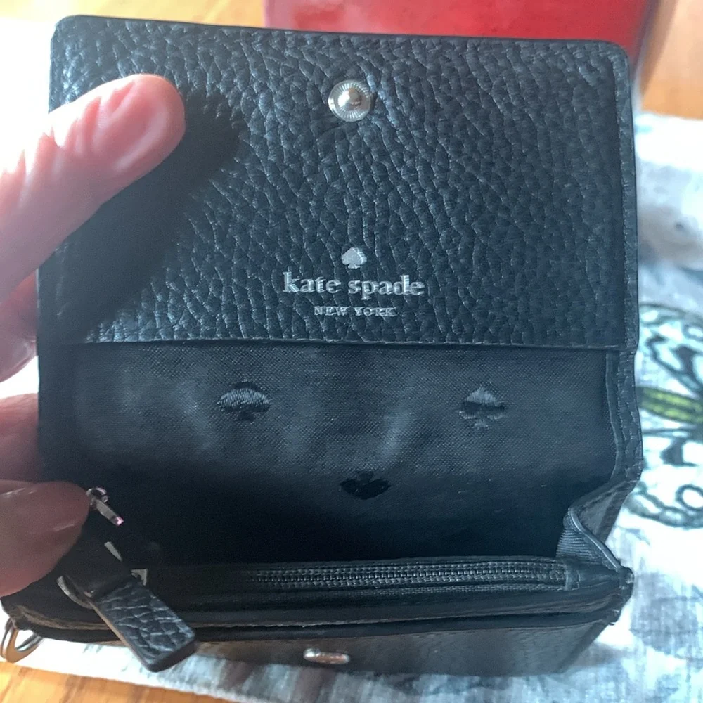 Kate Spade Leather Key ring/ card holder
